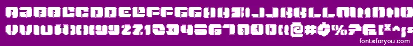 DanStargatePro Font – White Fonts on Purple Background