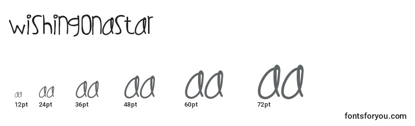Wishingonastar Font Sizes