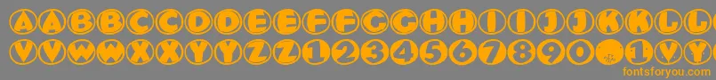 Más sobre la fuente Eaglesbuttons fuente Eaglesbuttons – Fuentes Naranjas Sobre Fondo Gris