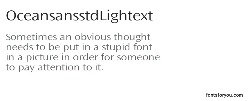 Police OceansansstdLightext