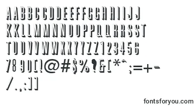 GlennaRegular font – standard Fonts