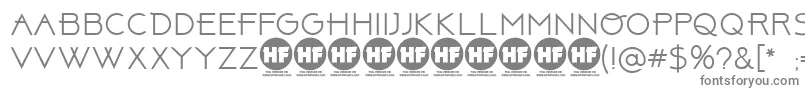 AbovePersonalUseOnly Font – Gray Fonts on White Background