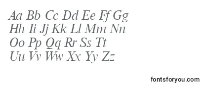 RomanlhItalic Font