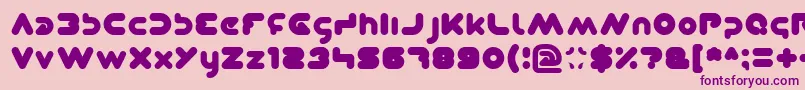 Lisätietoja Dominique-fontista Dominique-fontti – violetit fontit vaaleanpunaisella taustalla