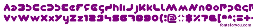 Dominique Font – Purple Fonts on White Background