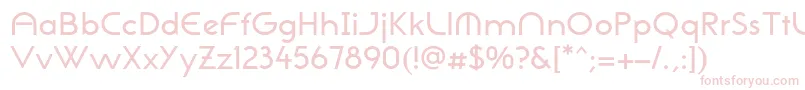 NeogothisadfstdMedium Font – Pink Fonts on White Background