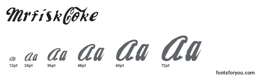 MrfiskCoke Font Sizes