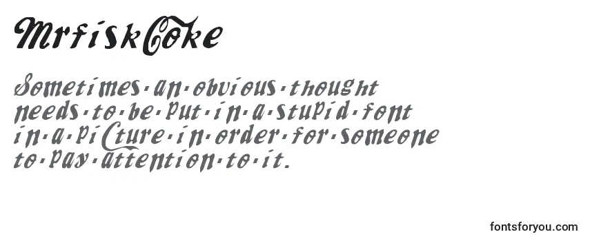 MrfiskCoke Font
