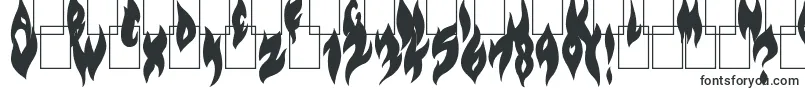 FlameOnBlack-fontti – Fontit Microsoft Wordille