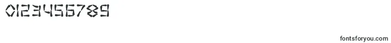 SfWasabiBold Font – Fonts for Numbers and Digits