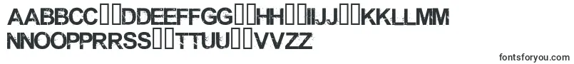 Więcej informacji o czcionce Shrapnel Czcionka Shrapnel – esperanto czcionki