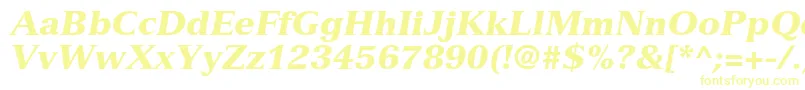 VersaillesltstdBlackitalic Font – Yellow Fonts