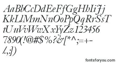 JansonsskItalic font – romantic Fonts