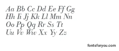 Шрифт ModernbodoniRegularitalic