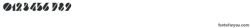 TurnerRegular-Schriftart – Schriften für Zahlen und Nummern