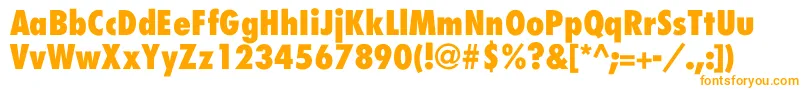 FujiyamaExtraboldNormal Font – Orange Fonts