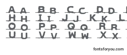 Обзор шрифта Lvdcg