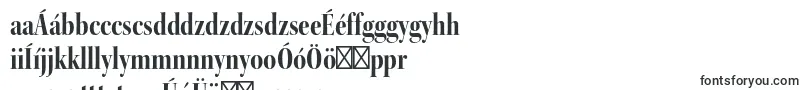 Шрифт KeplerstdBoldcndisp – венгерские шрифты