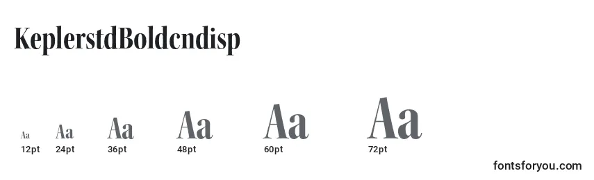 sizes of keplerstdboldcndisp font, keplerstdboldcndisp sizes