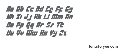 AlphaTaurusItalic Font