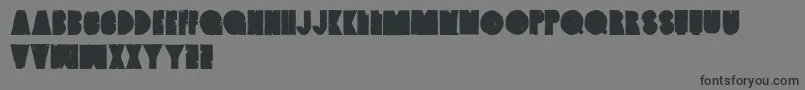 VintagedenimSeta-Schriftart – Schwarze Schriften auf grauem Hintergrund