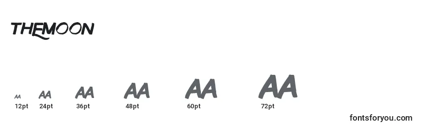 TheMoon Font Sizes