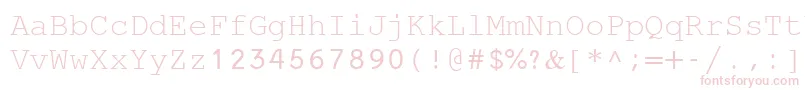 MiriamFixed Font – Pink Fonts