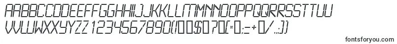 LcdLight Font – Fonts for Adobe Illustrator