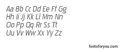 PakenhamrgItalic-fontti