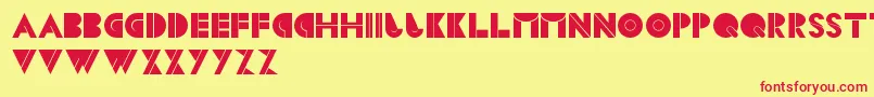 More about CsBlocks Font CsBlocks Font – Red Fonts on Yellow Background