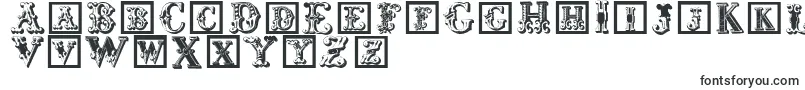 Corrodetinitials-Schriftart – Schriftarten, die mit C beginnen