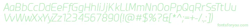 EsphimereLightItalic Font – Green Fonts