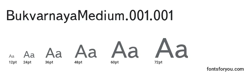Размеры шрифта BukvarnayaMedium.001.001