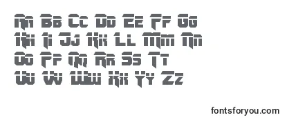 Шрифт Omegaforcelaser12