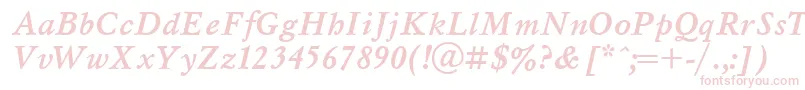 More about Msl4 Font Msl4 Font – Pink Fonts on White Background