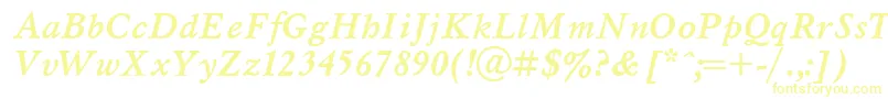 Msl4 Font – Yellow Fonts