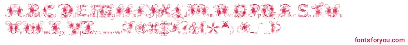Fantasticpete3.03 Font – Red Fonts on White Background