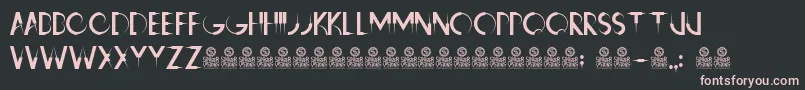 RavensClawsフォントについての詳細 フォントRavensClaws – 黒い背景にピンクのフォント