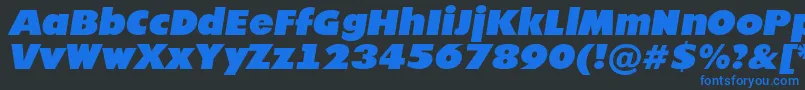 Подробнее о шрифте Futur21 Шрифт Futur21 – синие шрифты на чёрном фоне