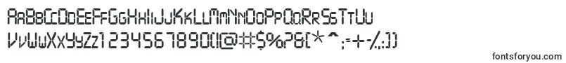 Vcrscapsssk-fontti – Fontit PixelLabille