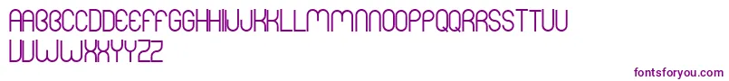 MersBold Font – Purple Fonts on White Background