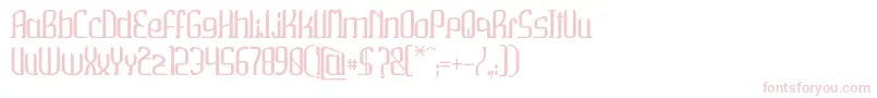 Wako Font – Pink Fonts on White Background
