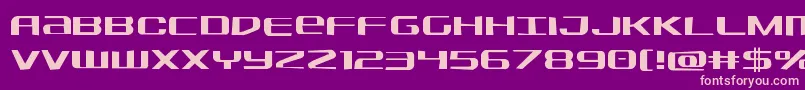 Police Sdfjag – polices roses sur fond violet