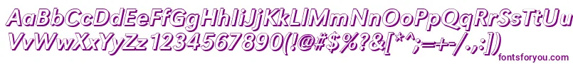 GroteskshItalic Font – Purple Fonts