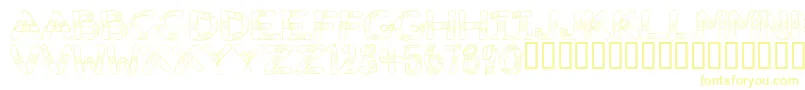 GauzeStrips Font – Yellow Fonts