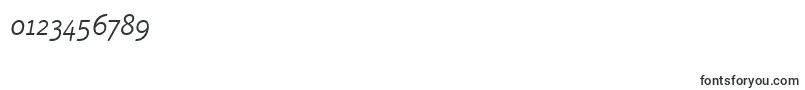 OtariLightitalic Font – Fonts for Numbers and Digits