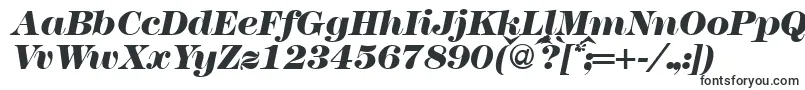 Modern438heavyRegularitalic-Schriftart – Schriften für Google Chrome
