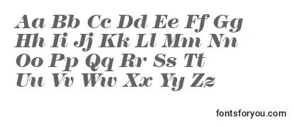 Modern438heavyRegularitalic Font