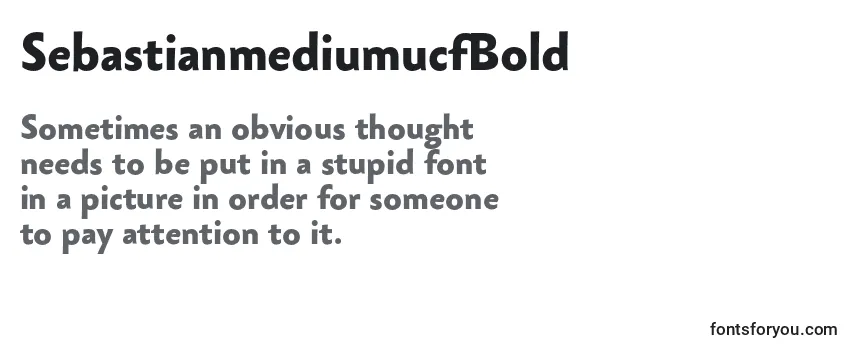 SebastianmediumucfBold-fontti