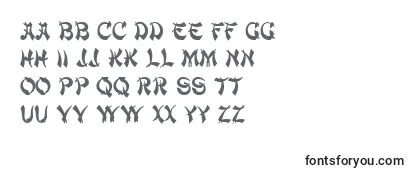 Review of the TaipancapssskRegular Font